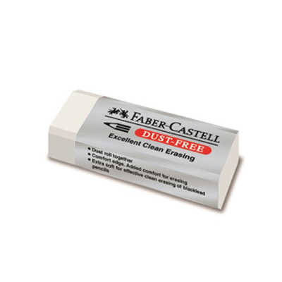 Faber Castell 1871 Dust Free Silgi Büyük Boy Beyaz