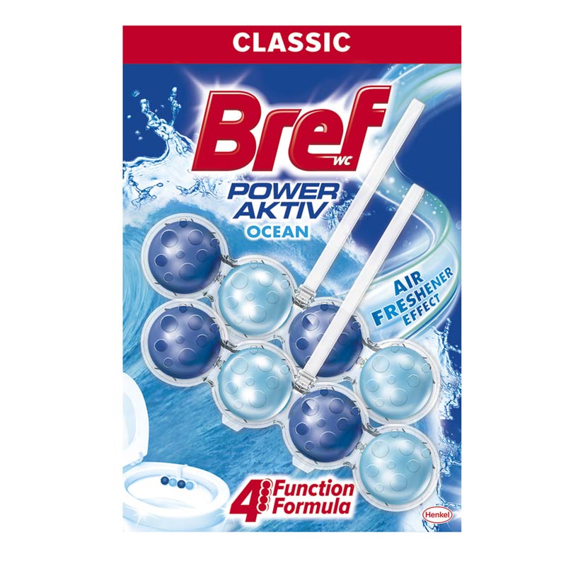 Bref Power Aktiv Klozet Blok Okyanus Kokulu 2'li Paket resmi