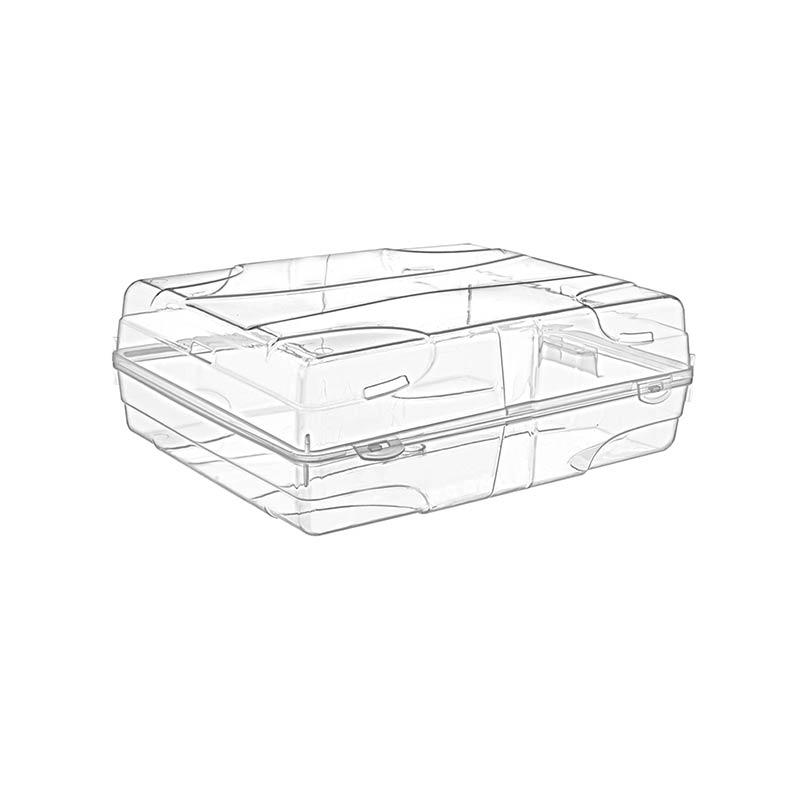 Süper Bag Ayakkabı Bot Saklama Kutusu Şeffaf 36,5 x 29 x 13,4 cm resmi