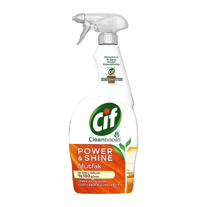 Cif Power Shine Yağ Sökücü Mutfak 750 ml resmi