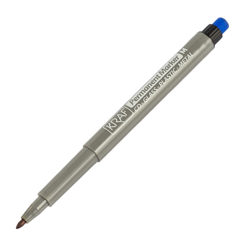 Kraf 260 Asetat Kalemi Silgili 0.8 mm Siyah resmi