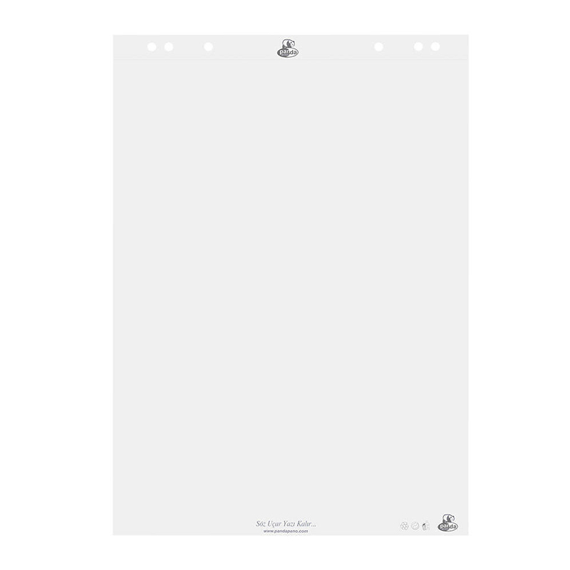 Panda Flipcard Kağıdı 64 x 90 cm 4x25 100 Yaprak PAN431 resmi