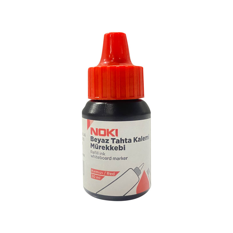 Noki 1663  Beyaz Tahta Kalem Mürekkebi 30 ml Kırmızı resmi