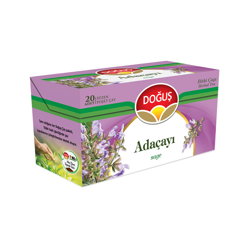 Doğuş Bitki Çayı Adaçayı 1,3 gr 20 li resmi
