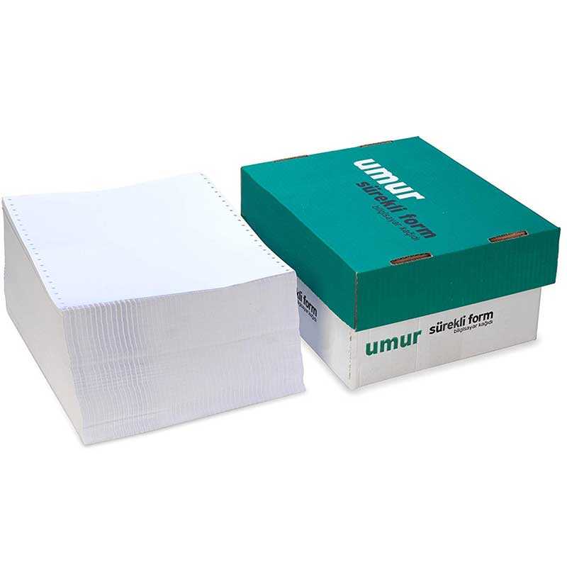 Umur Süreklı Form Bilgisayar Kağıdı 11X24 3 Nüsha  500 Sayfa