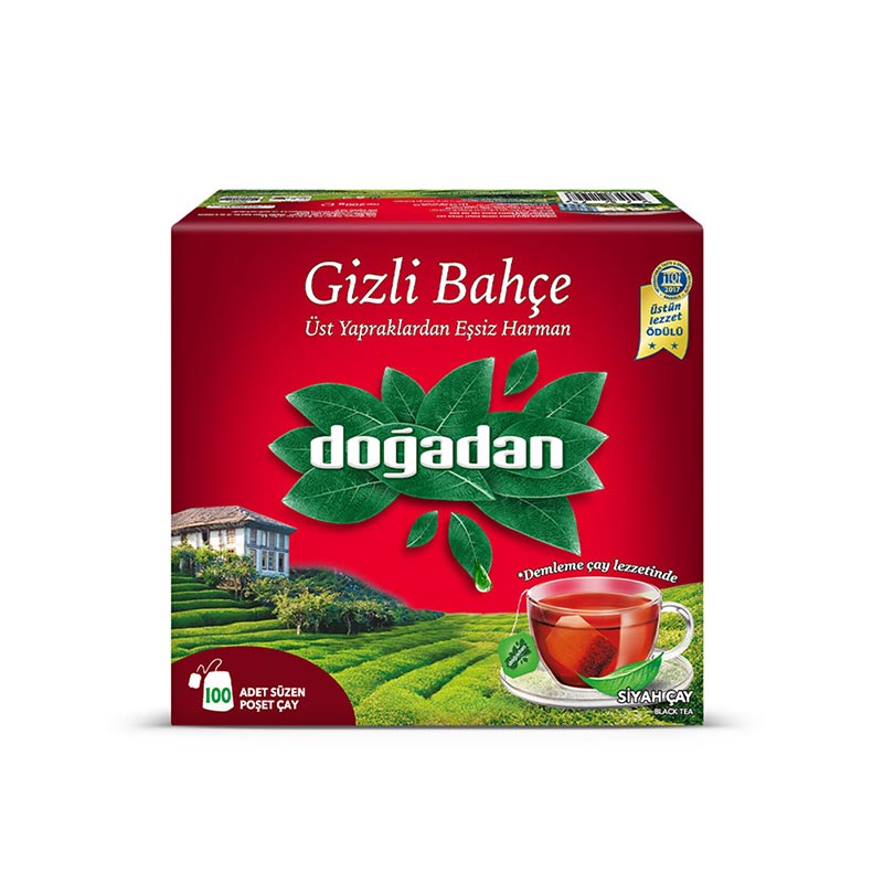Doğadan Gizli Bahçe Bardak Poşet Çay 100'lü resmi