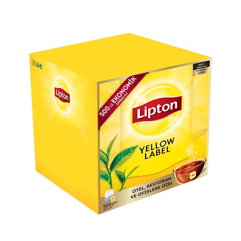 Lipton Yellow Label Bardak Poşet Çay 500'lü resmi