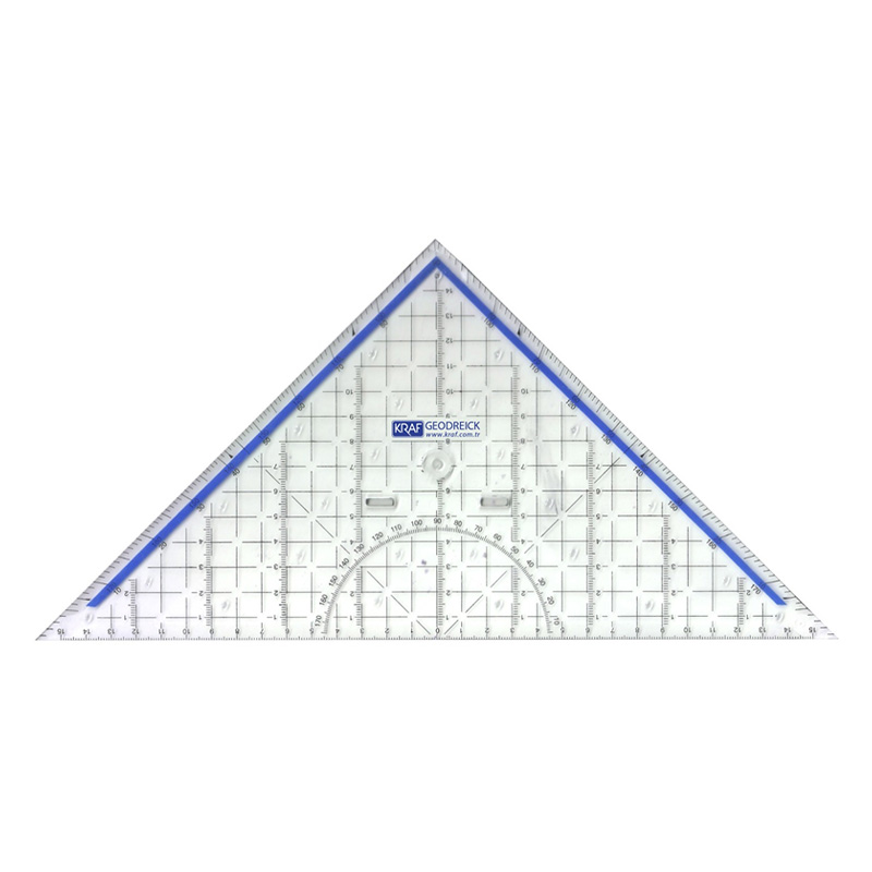 Kraf 532G Gönye Geometrik Açılı Geodreick 32 cm resmi
