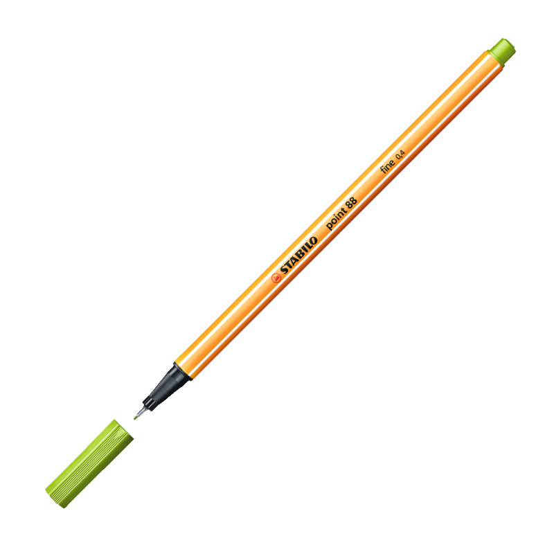 Stabilo 88/33 Point Keçe Uçlu Kalem 0.4 mm - Elma Yeşili resmi