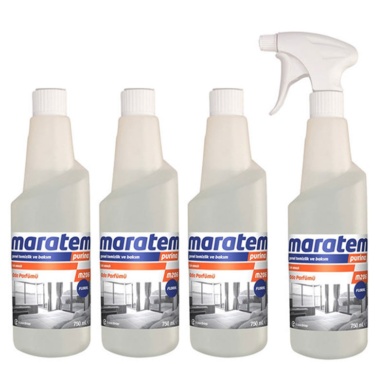 Maratem M206 Oda Parfümü 750 ml 7500247 (4 Adet) resmi