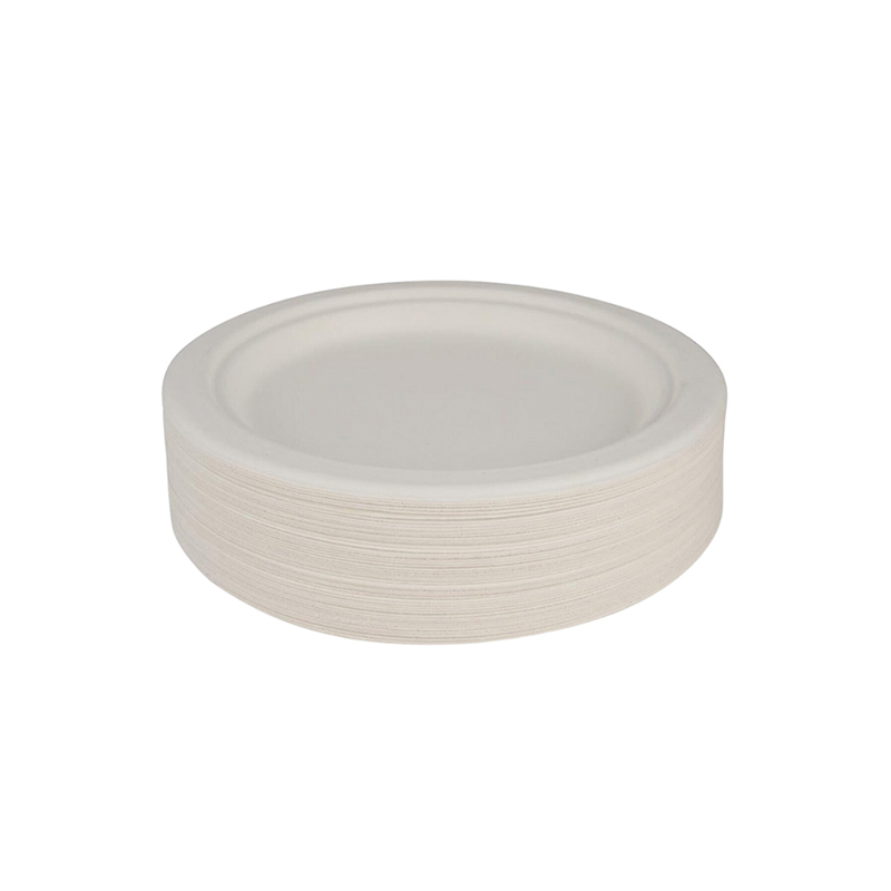 Stone Plastik Tabak 21 cm Beyaz 100 Adet resmi