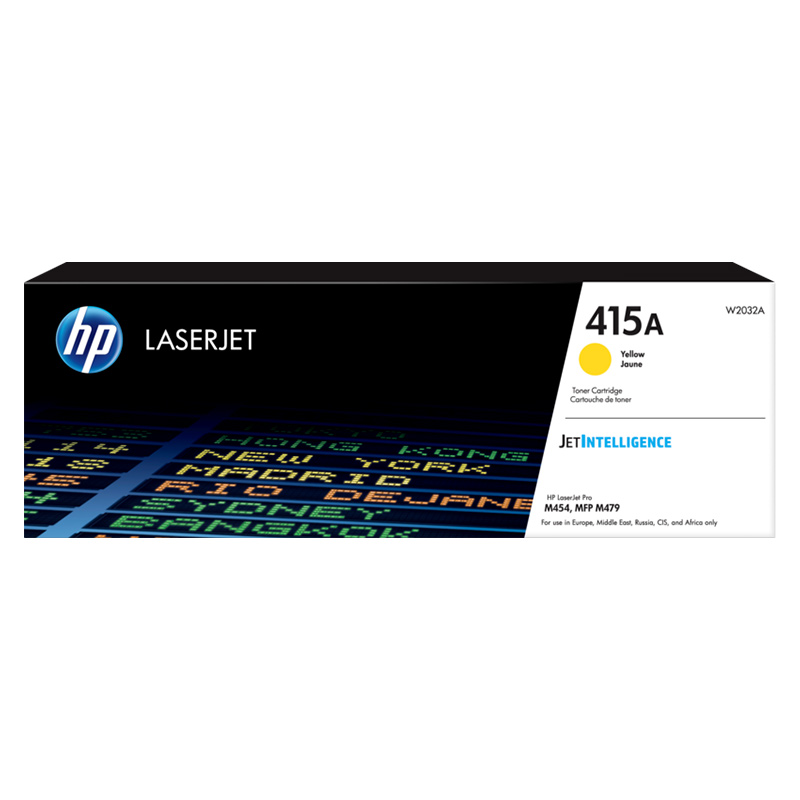 HP 415A W2032A Toner Kartuş 2100 Sayfa - Sarı resmi
