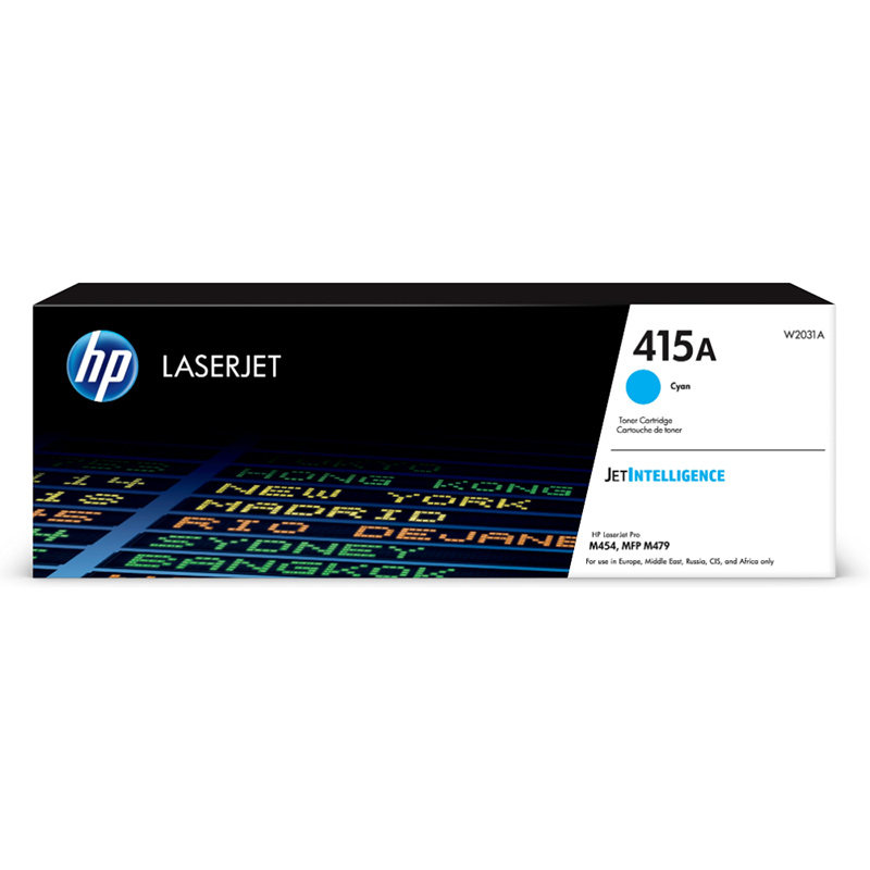 HP 415A W2031A Toner Kartuş 2100 Sayfa - Mavi resmi