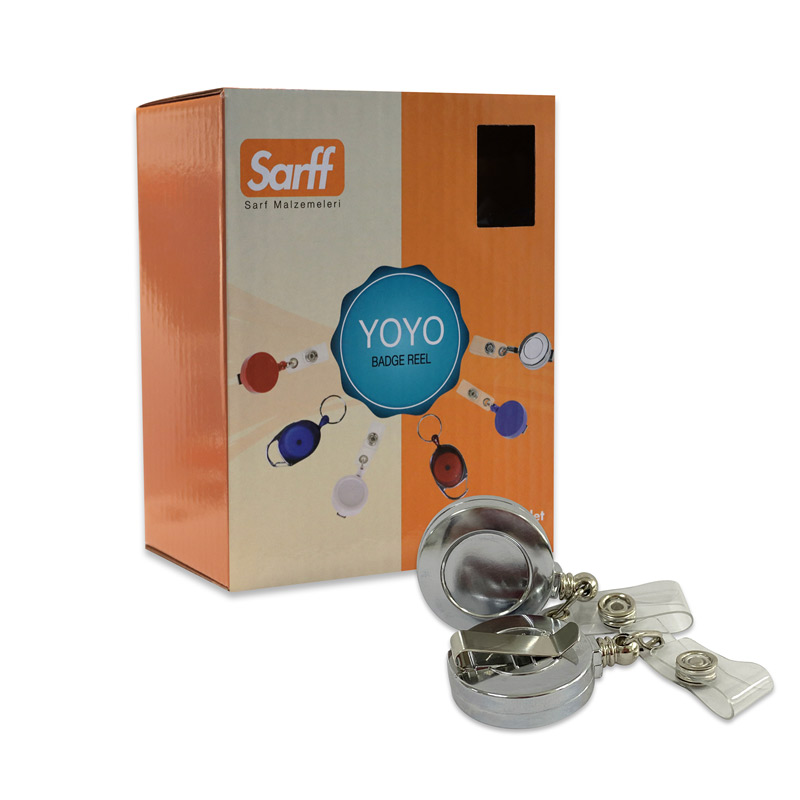 Sarff Yoyo Yuvarlak Kancalı Krom 15311050 (25 Adet) resmi