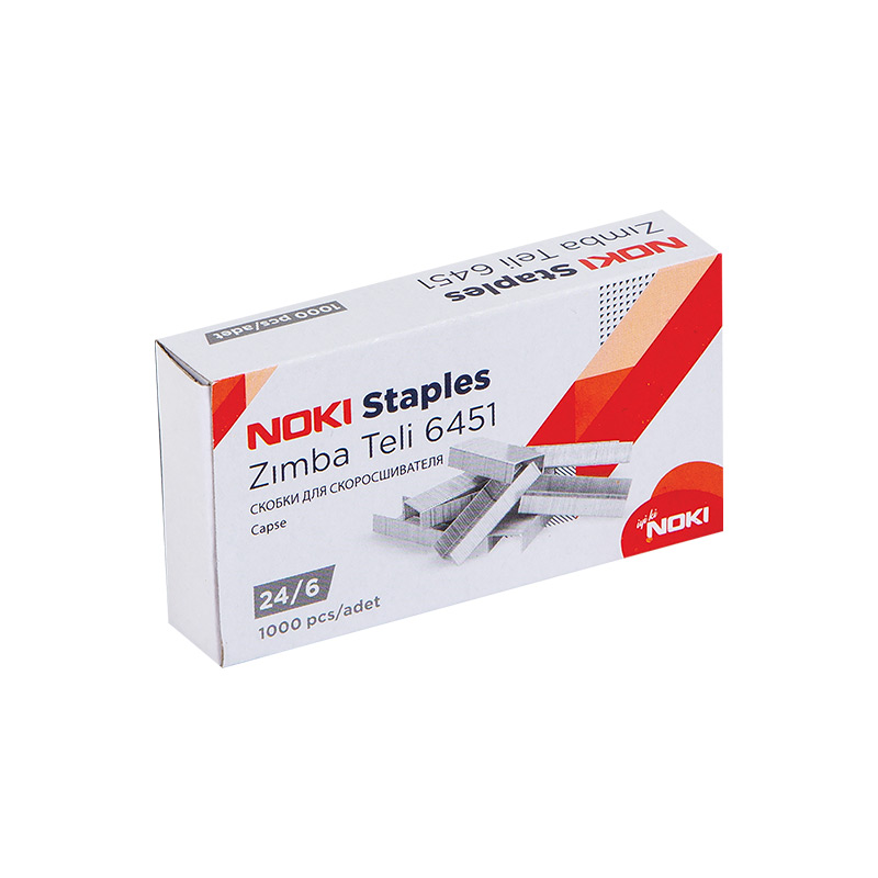 Noki 6451 Zımba Teli No:24/6 1000 Adet Beyaz resmi