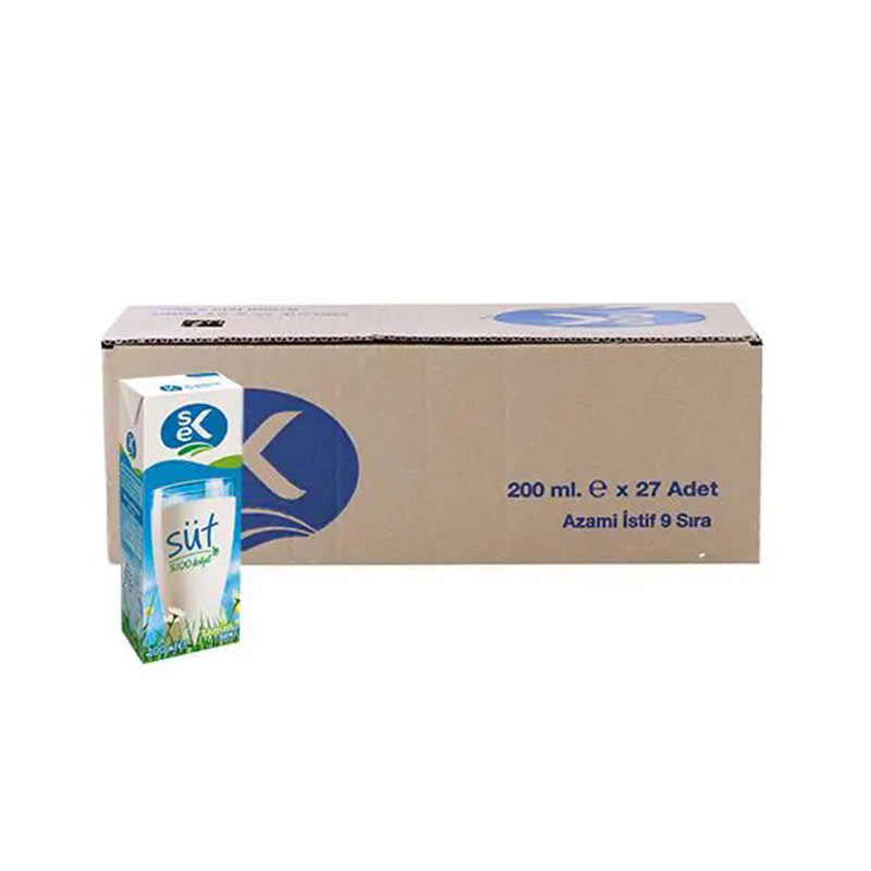 Sek Süt Tam Yağlı 200 ml (27 Adet) resmi