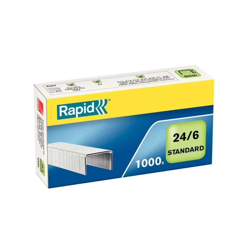 Rapid Zımba Teli 24/6 1000 li Standart 24855600 resmi