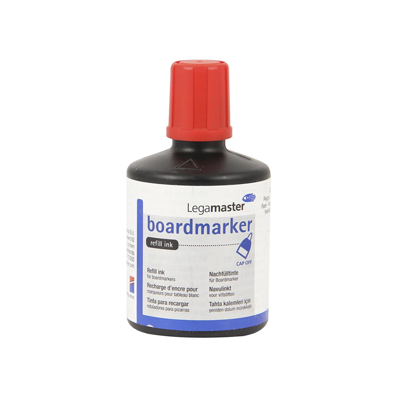 Legamaster Beyaz Tahta Mürekkebi 100 ml Kırmızı resmi