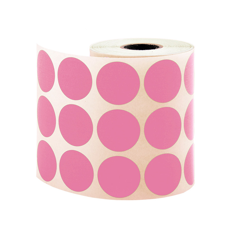 Tanex Nokta Etiket 30 mm Pembe 2000 Adet resmi