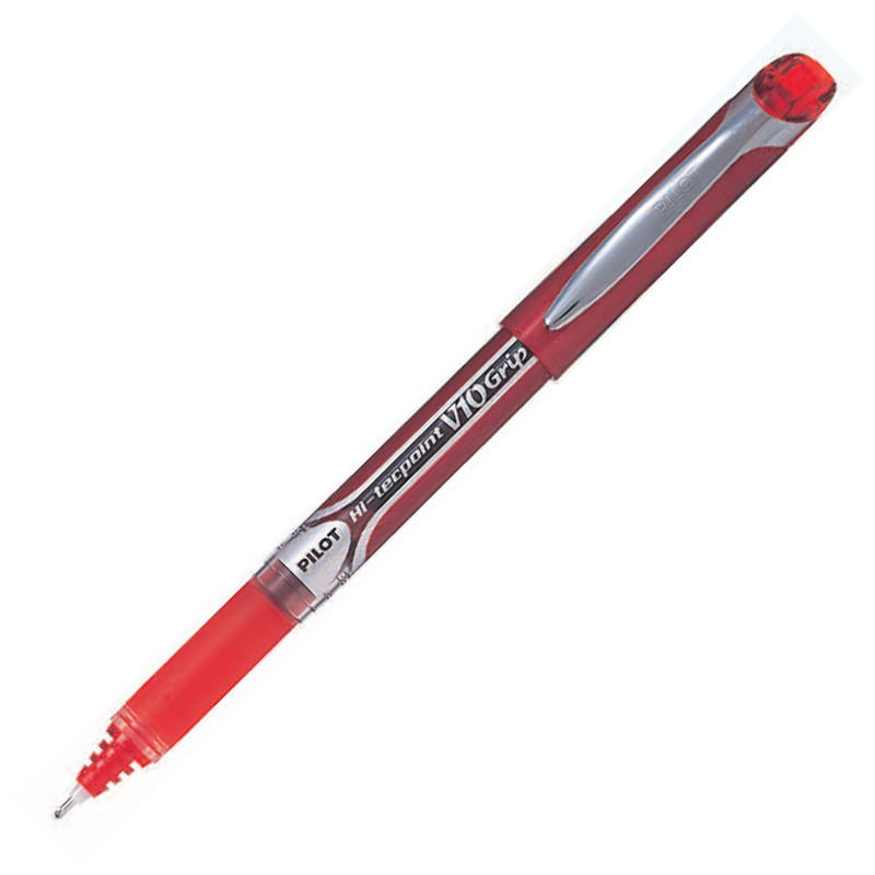 Pilot V10 Roller Kalem İğne Uç 1.0 mm Kırmızı resmi