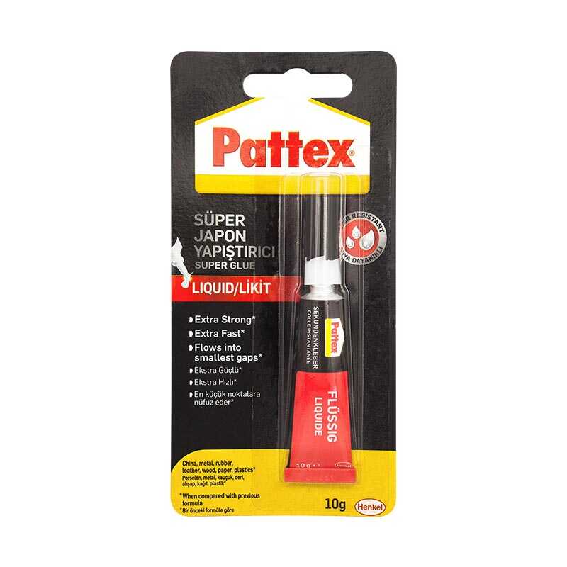Pattex Yapıştırıcı Japon Süper Hızlı 10 gr