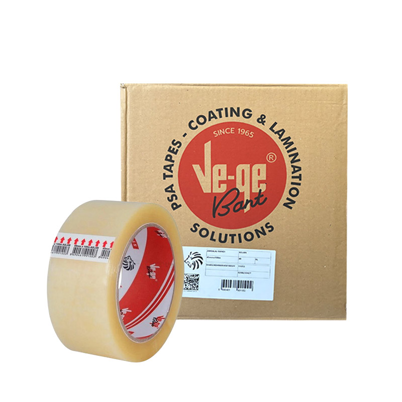 Vege Aslan Holtmelt Koli Bandı 45 mm x 100 m - Şeffaf (48 Adet) resmi