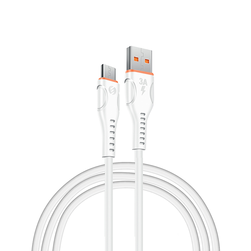 S-link SL-X241 1M 15W 3A Micro Usb Güvenli Hızlı Data + Sarj Kablosu resmi