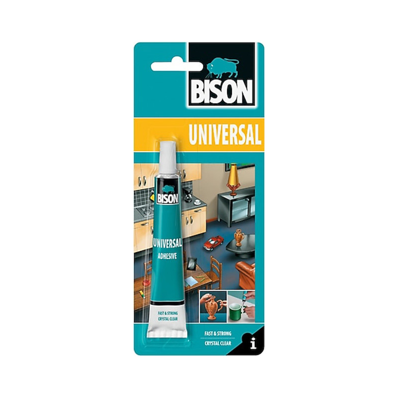 Bison Tekstil Yapıştırıcı 25 ml Beyaz  resmi