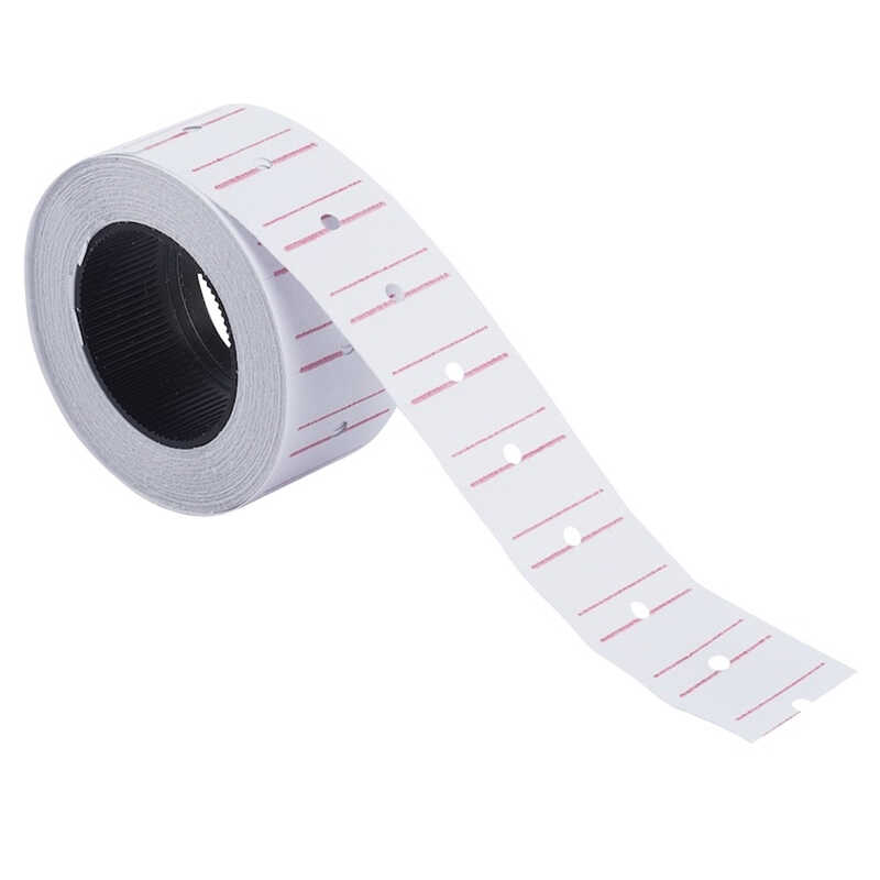 Kraf Motex Etiketi 12x21 mm 12'li Beyaz