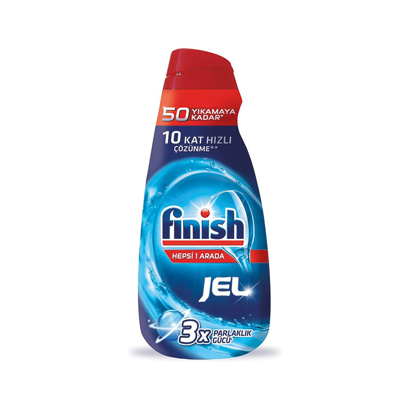 Finish Hepsi Bir Arada Jel Bulaşık Makinesi Deterjanı 1000 ml resmi