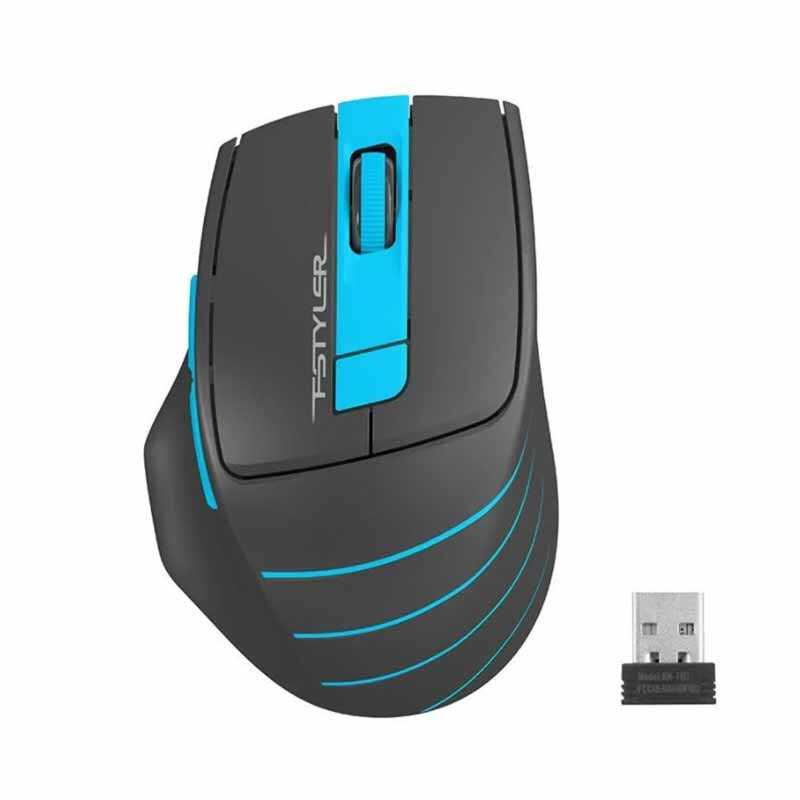 A4 Tech FG30 Kablosuz Optik Mouse USB 1200/1600/2000 DPI 2.4GHz Mavi
