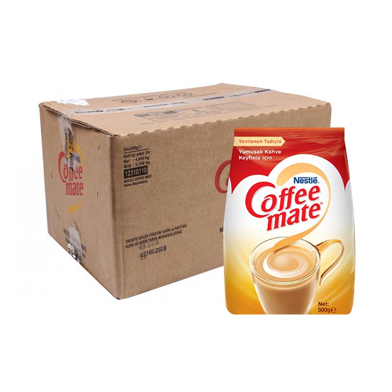 Nestle Coffee Mate Eko Paket Kahve Beyazlatıcı Süt Tozu 500 gr (12 Adet) resmi