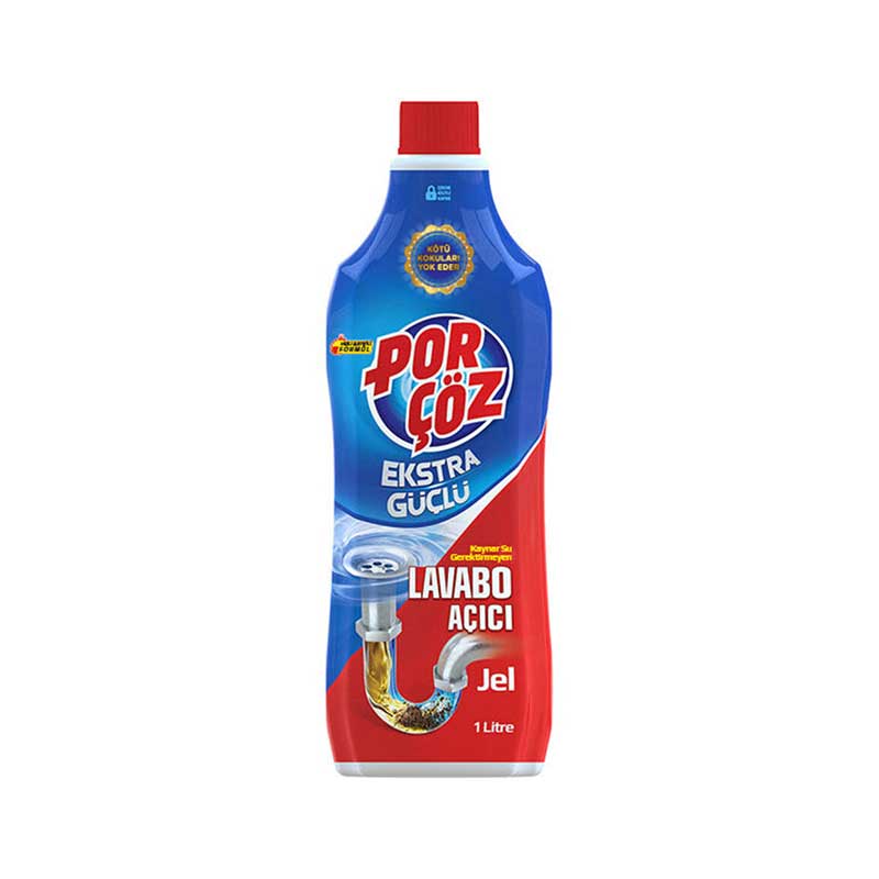 Porçöz Jel Lavabo Açıcı 1 Lt resmi