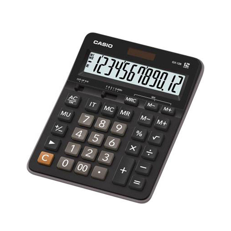 Casio GX-12B Masaüstü Hesap Makinesi 12 Hane resmi