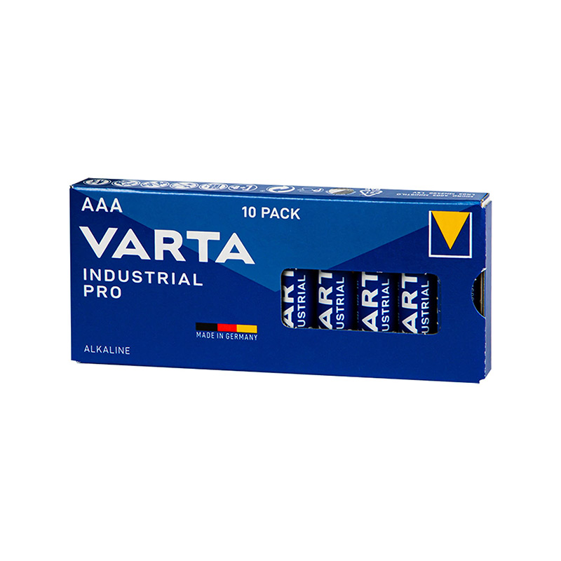 Varta AAA Endüstriyel Alkalin İnce Pil 10'lu resmi