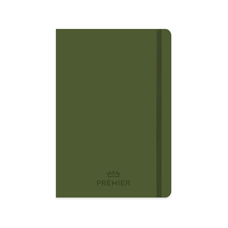 Keskin Color Ciltli Premier Defter 17x24 96 Yaprak - Haki resmi