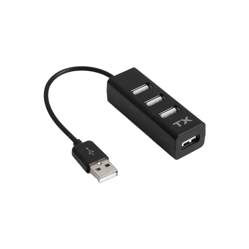 Tx ACUSB24 Usb Çoklayıcı 4 Hub 2.0 Siyah resmi