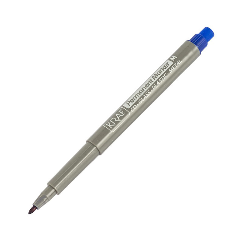 Kraf 260 Asetat Kalemi Silgili 0.8 mm Mavi resmi