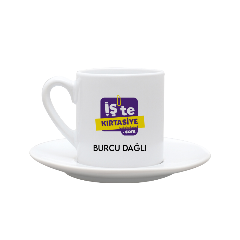Baskılı Türk Kahvesi Fincanı resmi