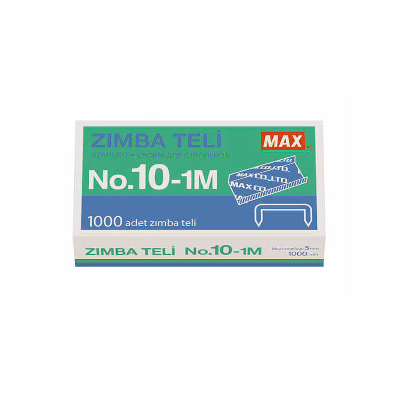 Max Zımba Teli No:10 1000 Adet - Beyaz resmi