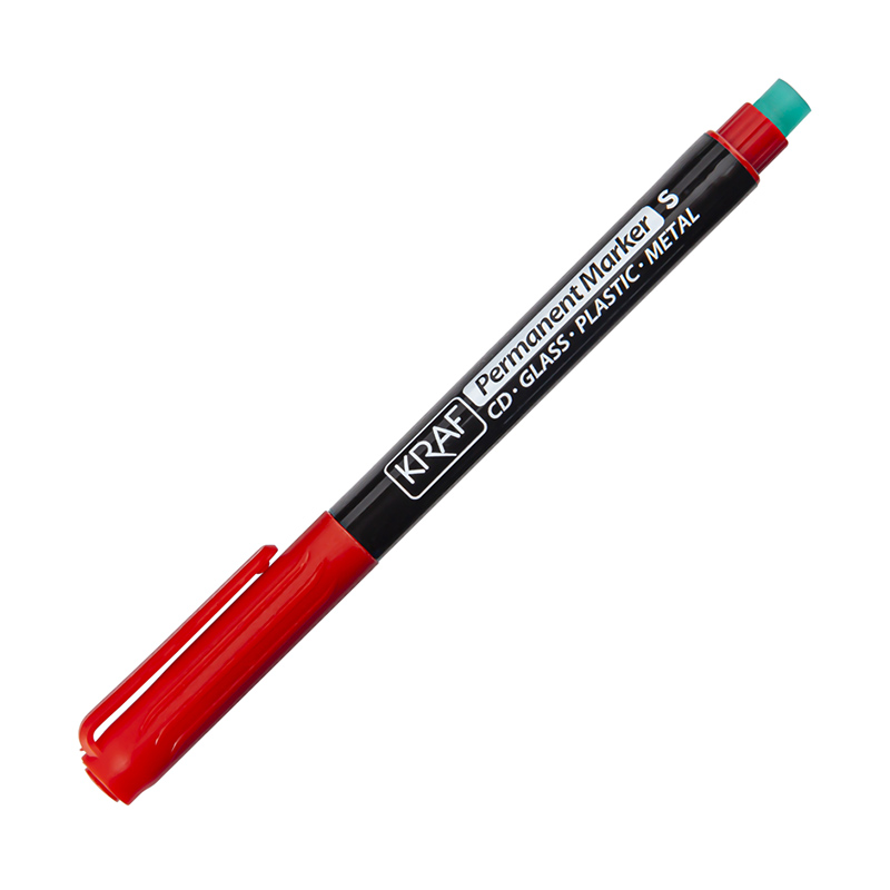 Kraf 270 Asetat Kalemi Silgili 0.3 mm Kırmızı resmi