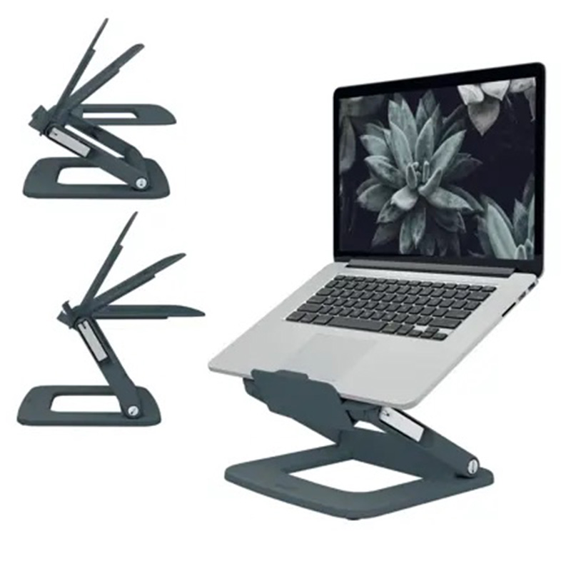 Leitz Ergo Ergonomik Çok Açılı Laptop Standı 6 Ayarlı Yükseklik Gri 64240089 resmi