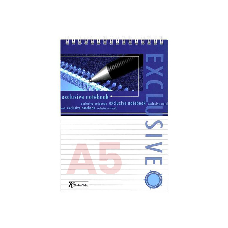 Keskin Color Exclusive Spiralli Bloknot Defter A5 80 Yaprak Çizgili resmi