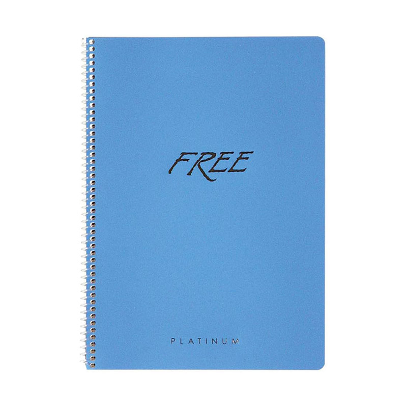 Keskin Color Free Platinum Defter PP Kapak Spiralli A4 80 Yaprak Kareli resmi