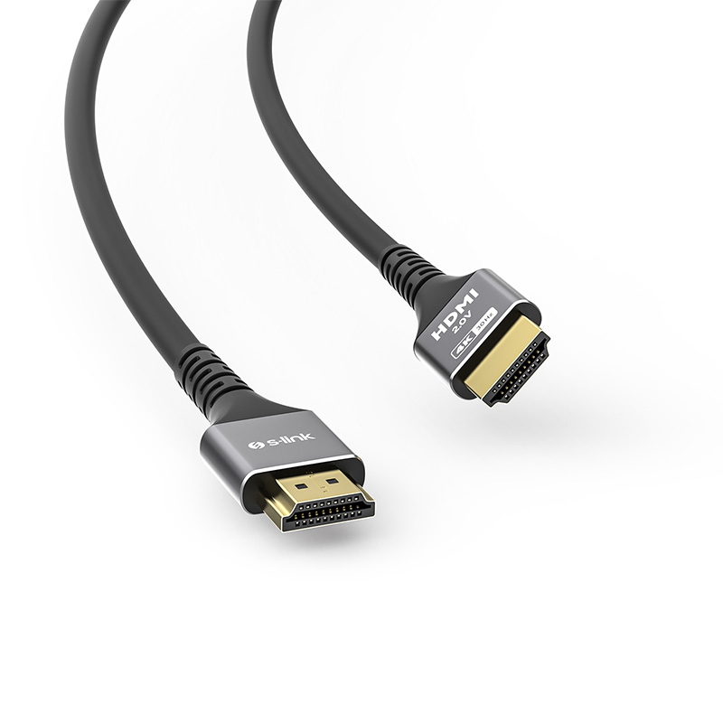 S-link SLX-HD4K10 19+1 HDMI to HDMI 10 m Metal v2.0 4K 4096*2160 30 Hz Kablo resmi