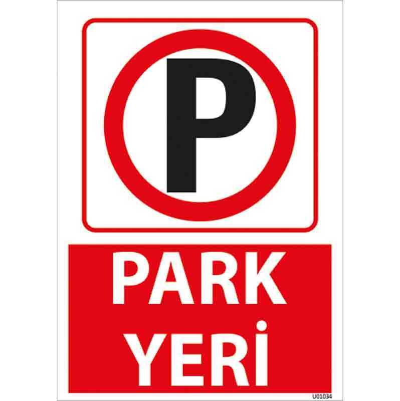 Park Yeri Uyarı Levhası U01034