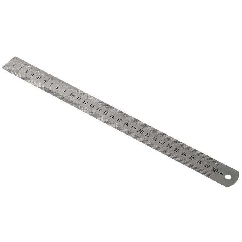 Kraf 530G Çelik Cetvel İnch Ölçülü 30 cm