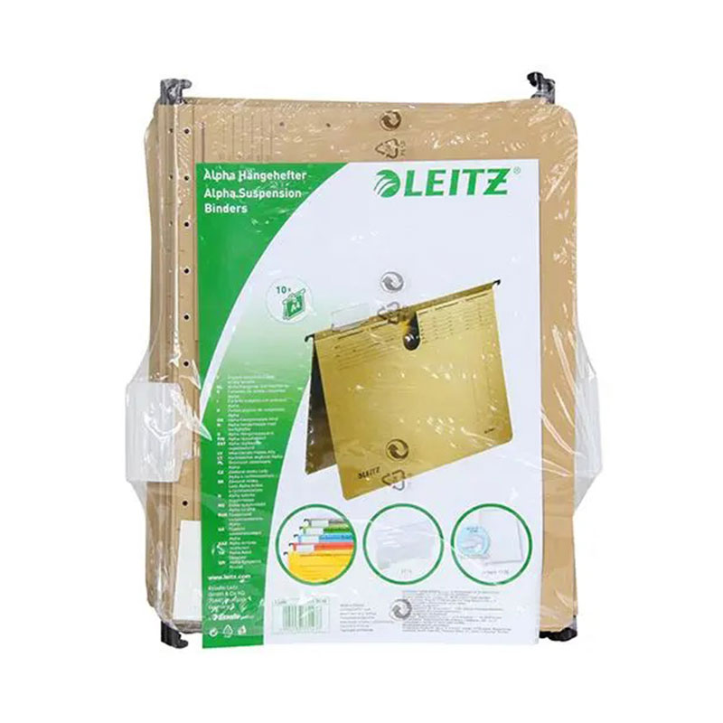 Leitz L-1914 Alpha Telli Askılı Dosya A4 Kraft (50 Adet) resmi