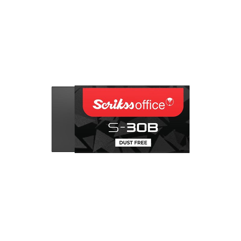 Scrikss Silgi Siyah S-30B (30 Adet) resmi