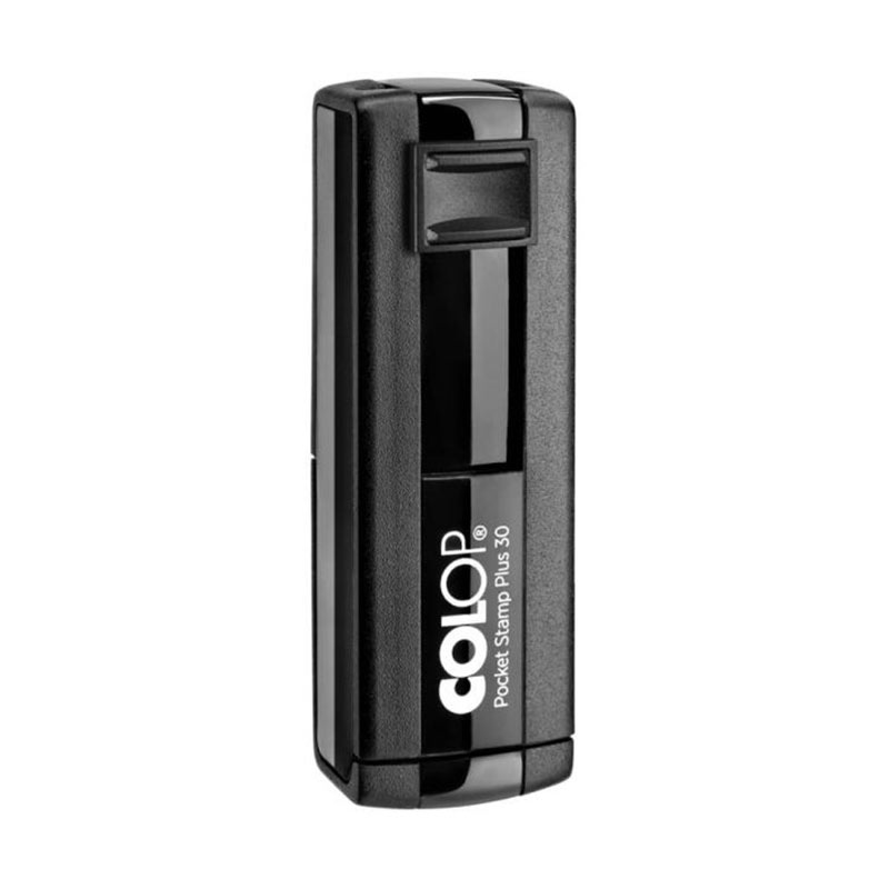 Colop C30 Cep Kaşe 18x47 mm Siyah Keçe resmi